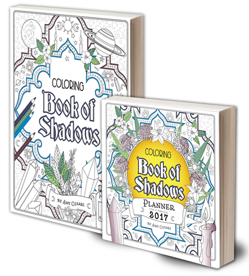 Coloring Shares from January 2017 - Coloring Book of Shadows