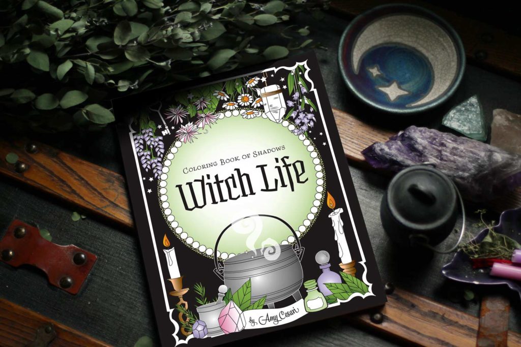 Witch Life is Available Now! - Coloring Book of Shadows